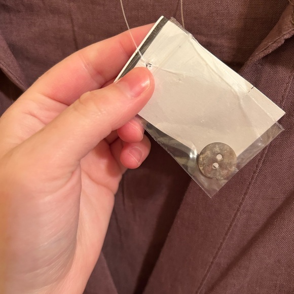 Madewell Short-Sleeve Button-Front Midi Shirtdress - NWT - Picture 7 of 9